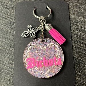 NWT hand crafted Karol G keychain